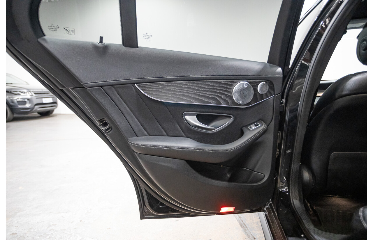 8/2015 Mercedes Benz C250 AMG Line W205 MY16 4d Sedan Obsidian Black Turbo 2.0L