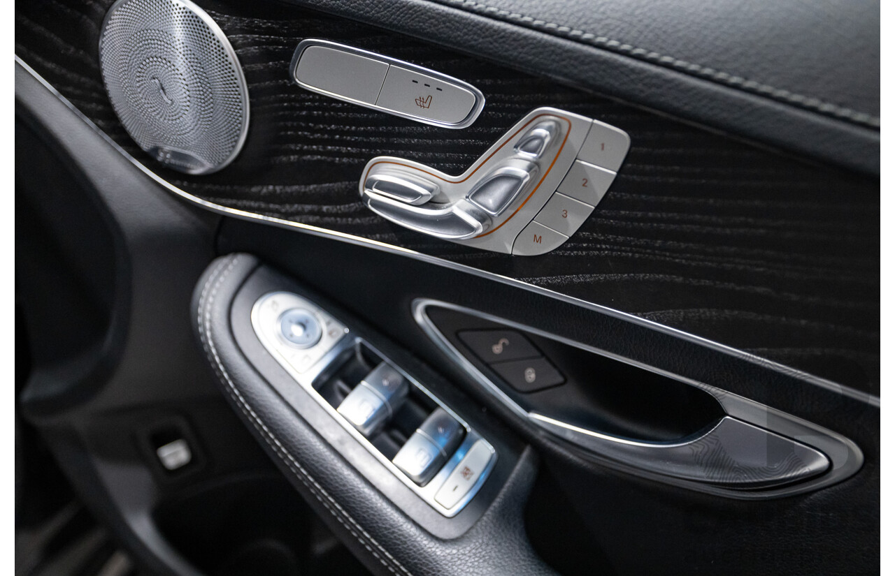 8/2015 Mercedes Benz C250 AMG Line W205 MY16 4d Sedan Obsidian Black Turbo 2.0L