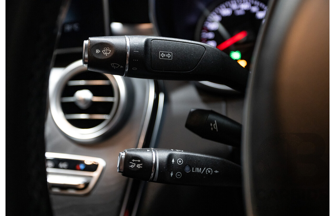 8/2015 Mercedes Benz C250 AMG Line W205 MY16 4d Sedan Obsidian Black Turbo 2.0L