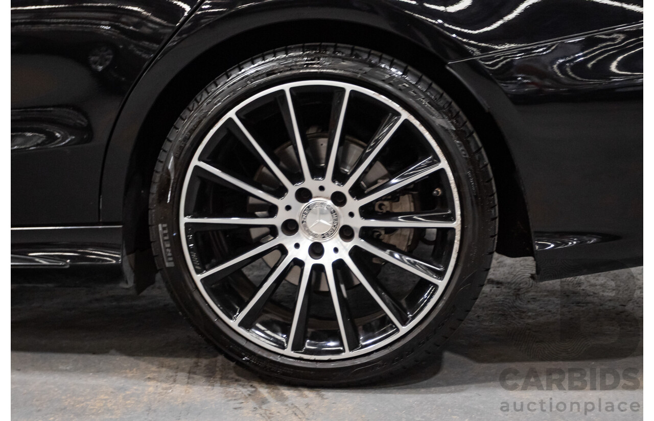 8/2015 Mercedes Benz C250 AMG Line W205 MY16 4d Sedan Obsidian Black Turbo 2.0L