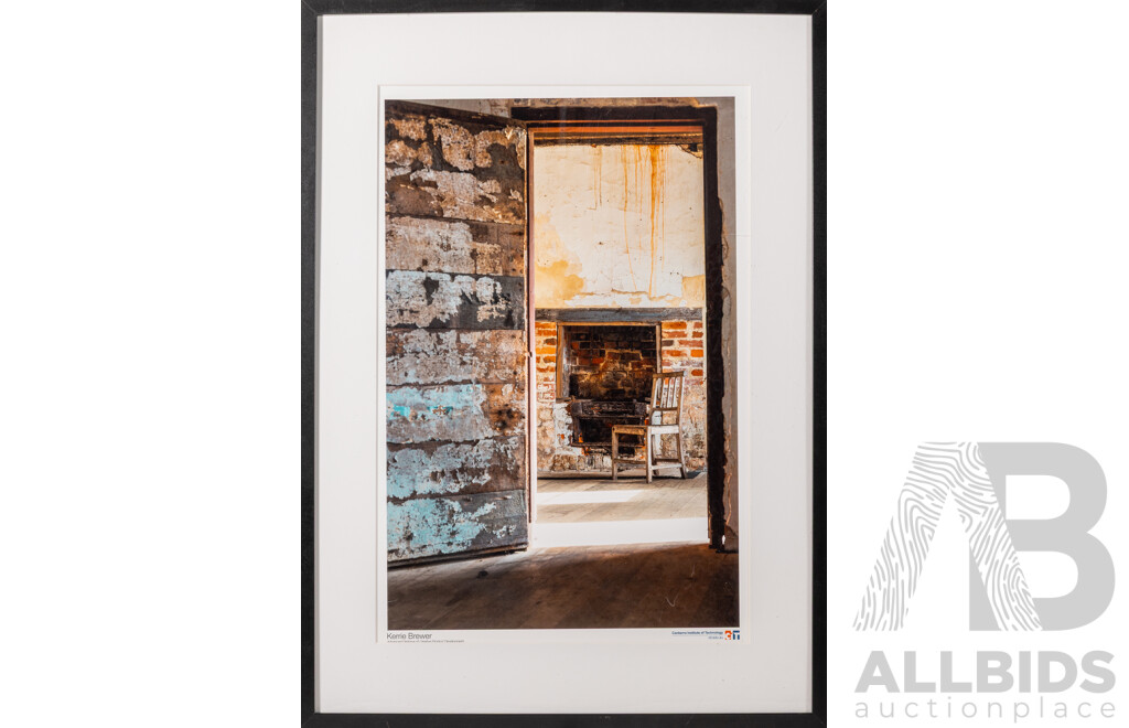 Kerrie Brewer & Teri Robertson (20th Century, Australian), the Earth is Burning & Abandoned House, Pair of Original Colour Photographs, 72 x 52 cm (frames) (2)