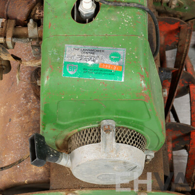 Vintage Qualcast Commodore Reel Four Stroke Lawnmower