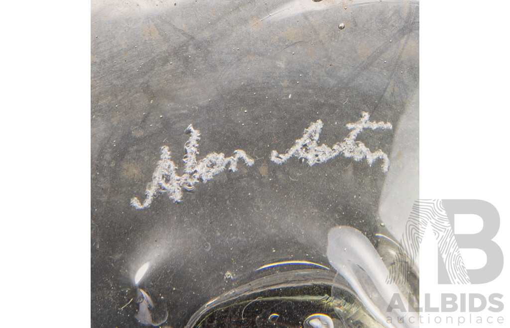 Retro Australian Studio Glass Vase by Alan Aston