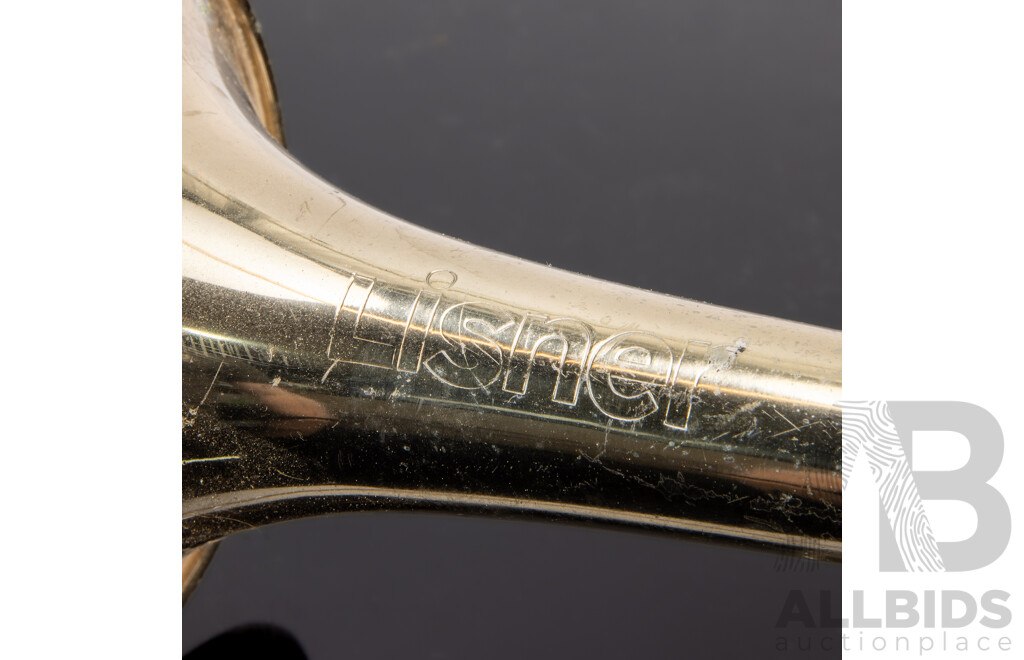Vintage Brass Trumpet by Lisner