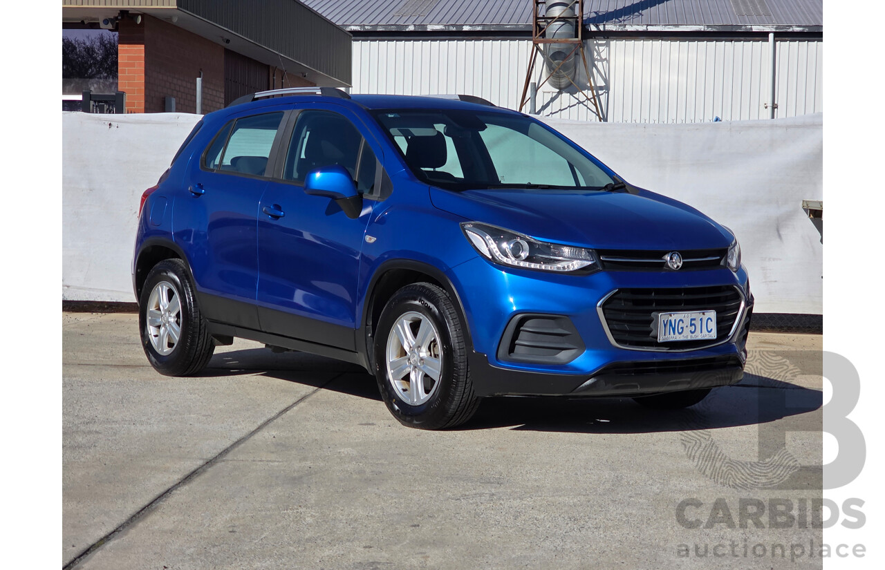 08/2017 Holden Trax Turbo LS TJ MY17 4D Wagon Boracay Blue 1.4L