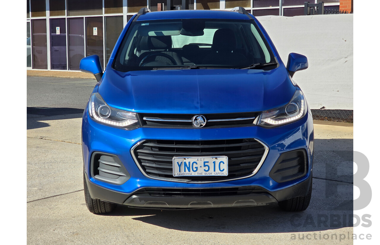 08/2017 Holden Trax Turbo LS TJ MY17 4D Wagon Boracay Blue 1.4L