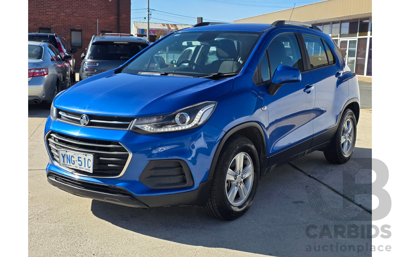 08/2017 Holden Trax Turbo LS TJ MY17 4D Wagon Boracay Blue 1.4L