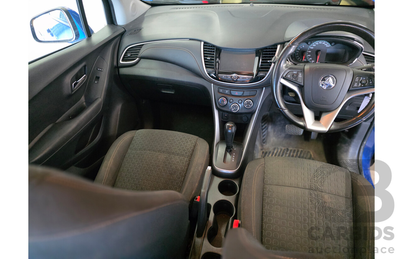 08/2017 Holden Trax Turbo LS TJ MY17 4D Wagon Boracay Blue 1.4L