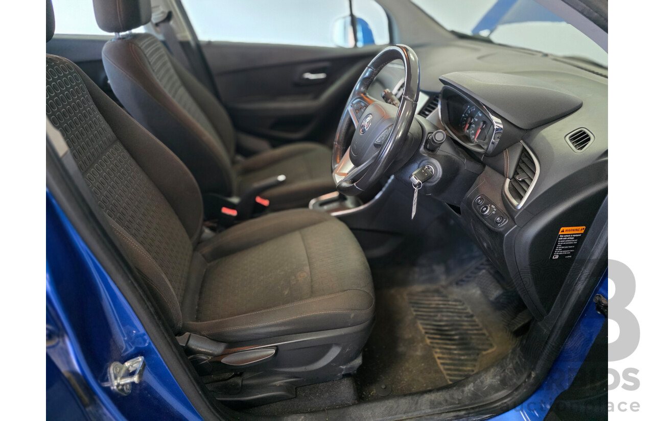 08/2017 Holden Trax Turbo LS TJ MY17 4D Wagon Boracay Blue 1.4L