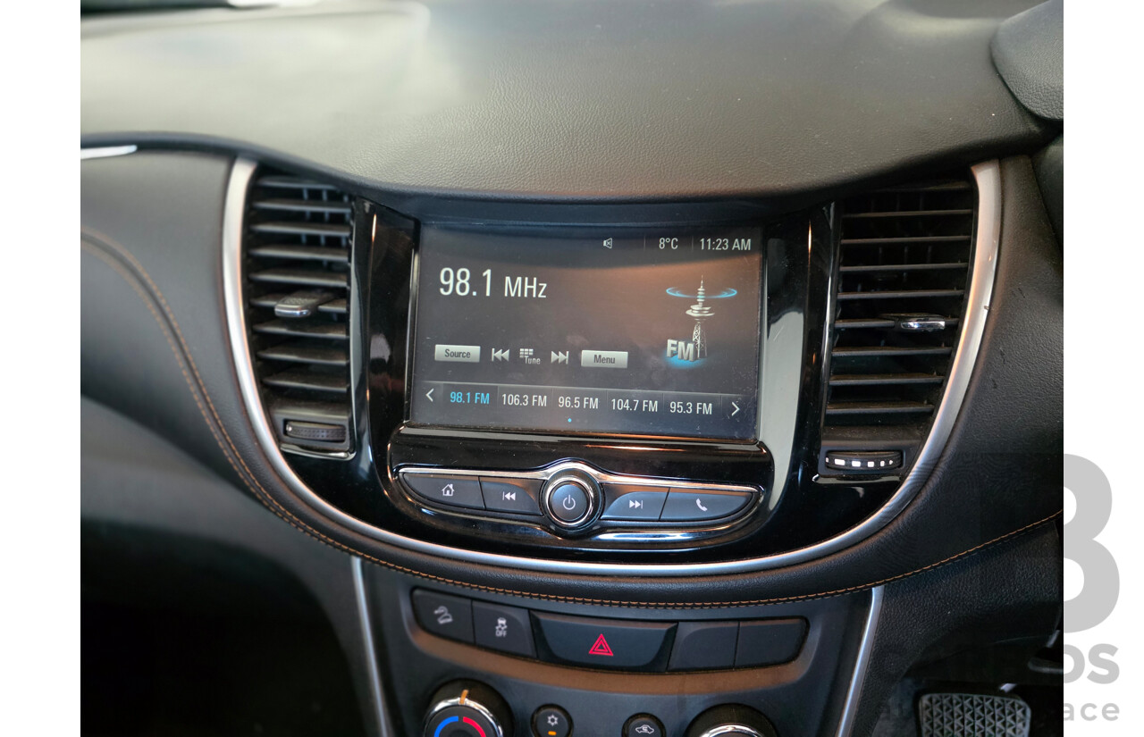 08/2017 Holden Trax Turbo LS TJ MY17 4D Wagon Boracay Blue 1.4L