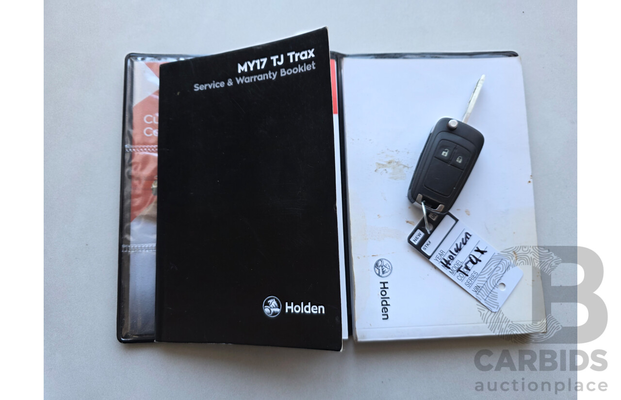 08/2017 Holden Trax Turbo LS TJ MY17 4D Wagon Boracay Blue 1.4L