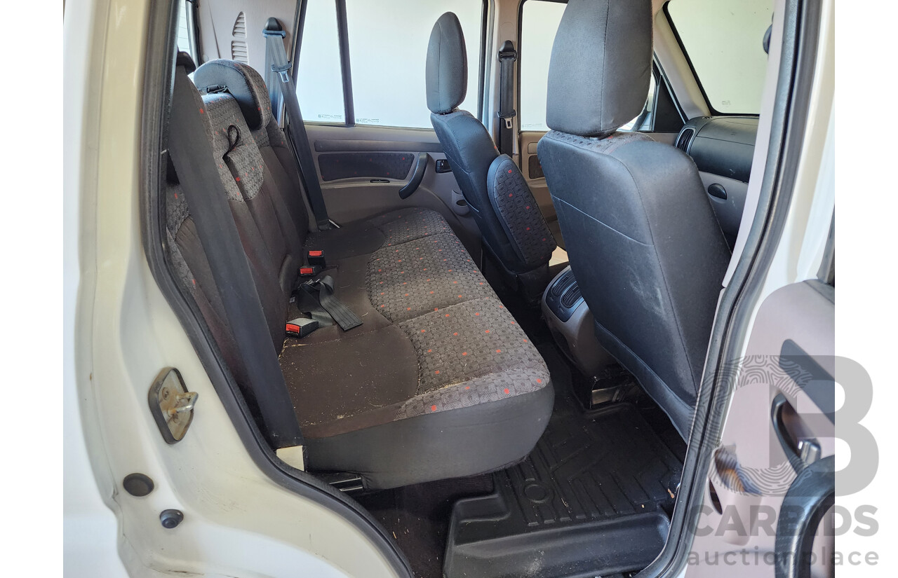 4/2015 Mahindra Pik-Up (4x4) S5 11 UPGRADE Double Cab Utility White 2.2L