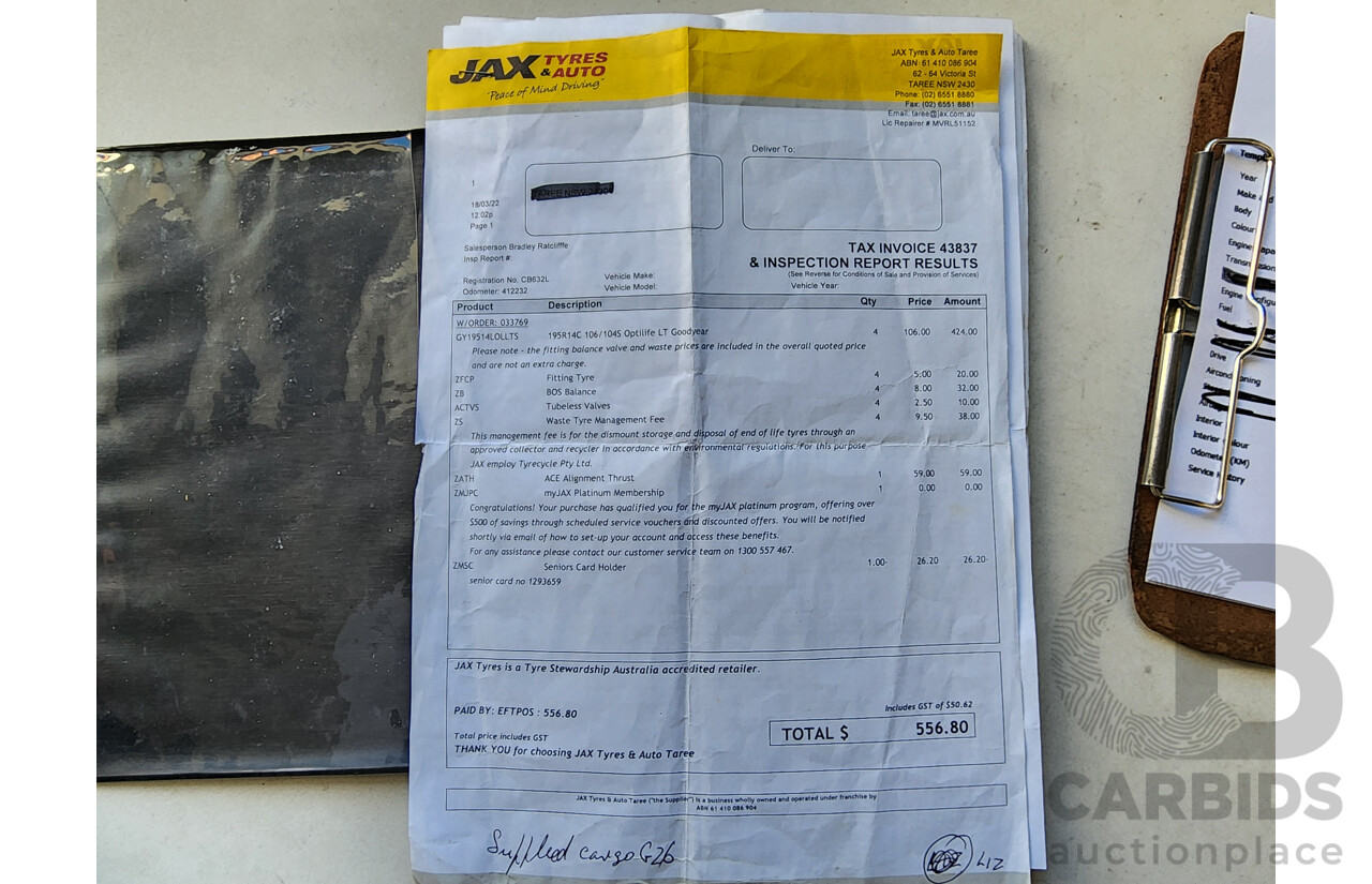 5/1998 Toyota Hiace Commuter RZH125R Bus White 2.4L