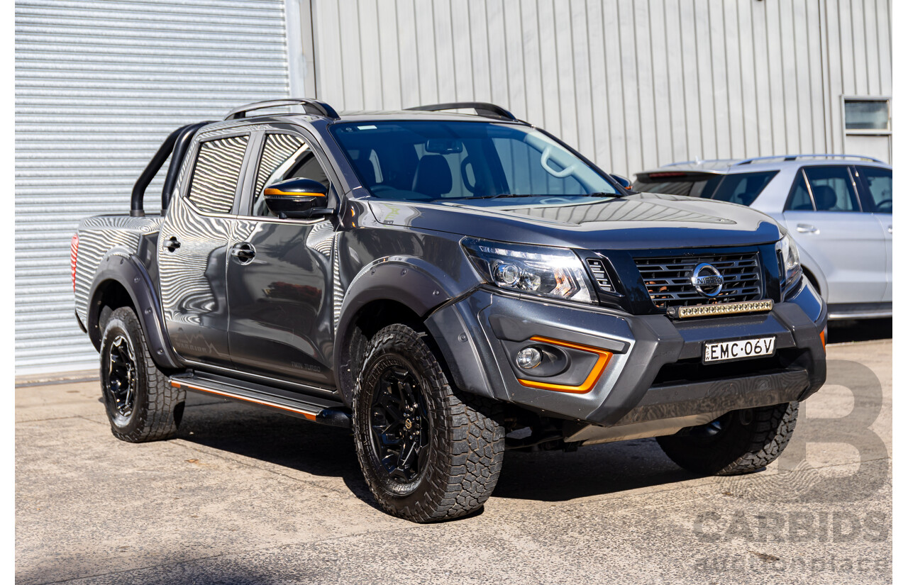 11/2020 Nissan Navara N-Trek Warrior (4x4) D23 Series 4 MY20 Dual Cab P/Up Slate Grey Metallic Twin Turbo Diesel 2.3L