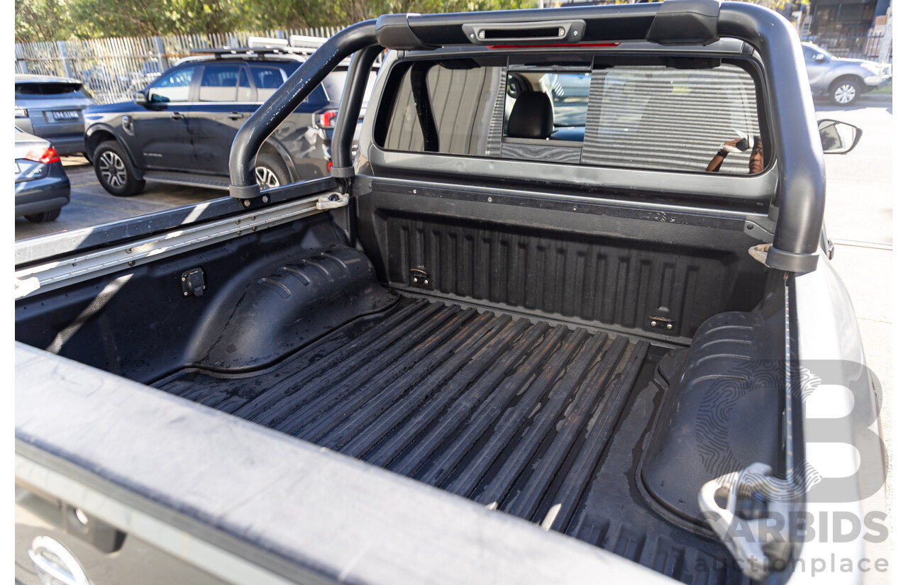 11/2020 Nissan Navara N-Trek Warrior (4x4) D23 Series 4 MY20 Dual Cab P/Up Slate Grey Metallic Twin Turbo Diesel 2.3L