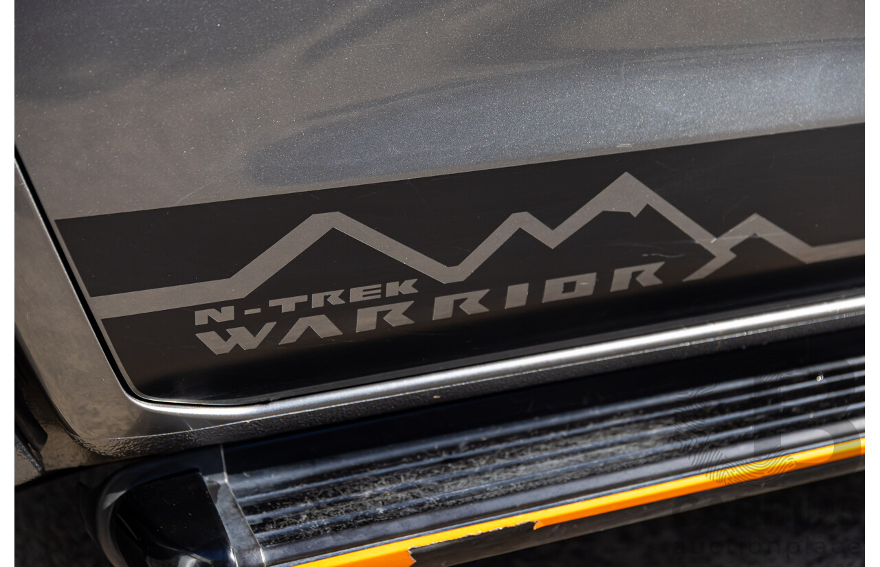 11/2020 Nissan Navara N-Trek Warrior (4x4) D23 Series 4 MY20 Dual Cab P/Up Slate Grey Metallic Twin Turbo Diesel 2.3L