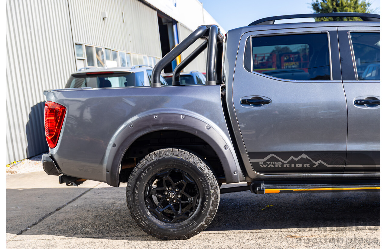 11/2020 Nissan Navara N-Trek Warrior (4x4) D23 Series 4 MY20 Dual Cab P/Up Slate Grey Metallic Twin Turbo Diesel 2.3L
