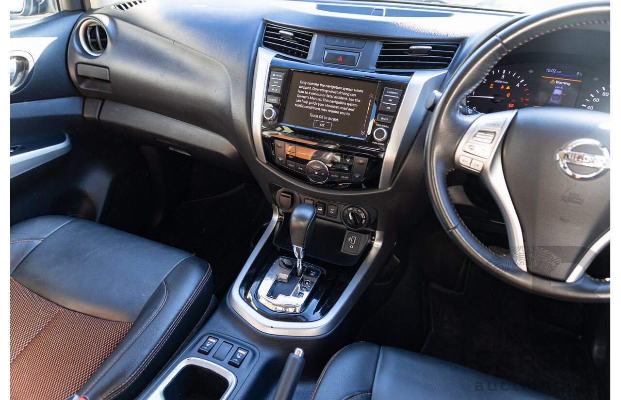 11/2020 Nissan Navara N-Trek Warrior (4x4) D23 Series 4 MY20 Dual Cab P/Up Slate Grey Metallic Twin Turbo Diesel 2.3L