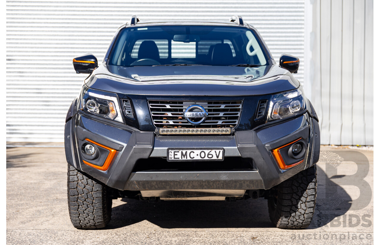 11/2020 Nissan Navara N-Trek Warrior (4x4) D23 Series 4 MY20 Dual Cab P/Up Slate Grey Metallic Twin Turbo Diesel 2.3L
