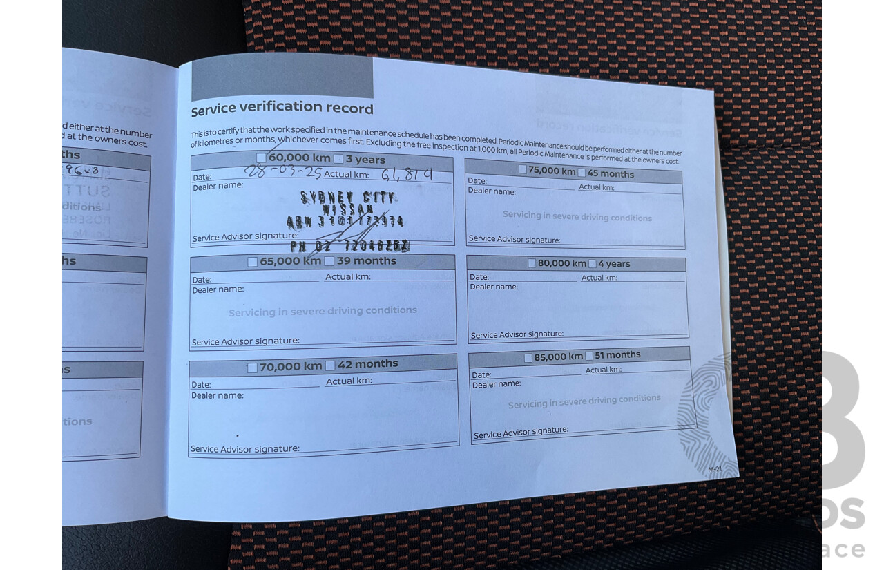 11/2020 Nissan Navara N-Trek Warrior (4x4) D23 Series 4 MY20 Dual Cab P/Up Slate Grey Metallic Twin Turbo Diesel 2.3L