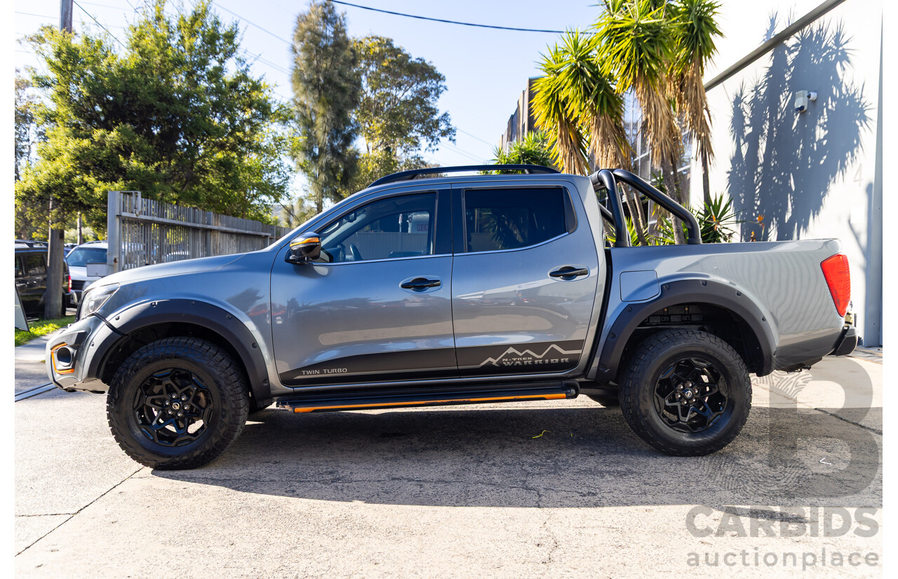 11/2020 Nissan Navara N-Trek Warrior (4x4) D23 Series 4 MY20 Dual Cab P/Up Slate Grey Metallic Twin Turbo Diesel 2.3L