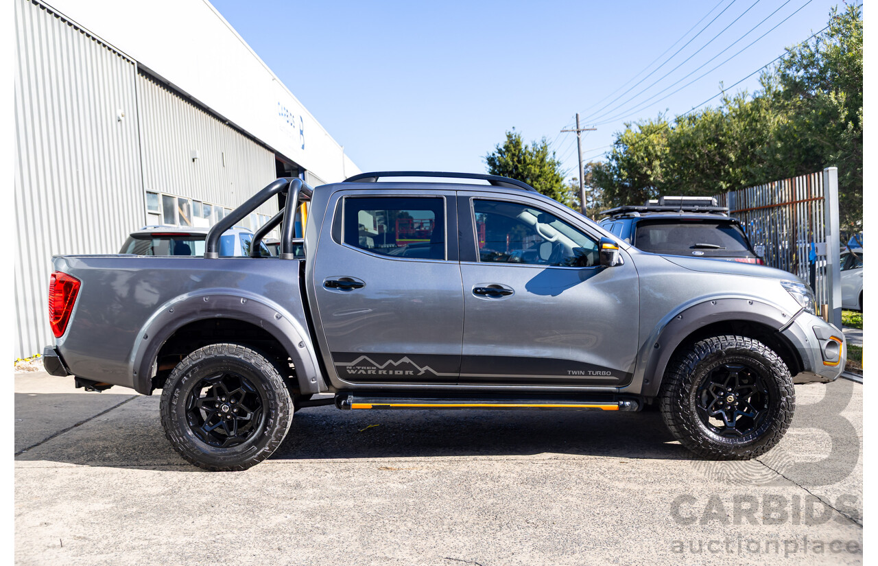 11/2020 Nissan Navara N-Trek Warrior (4x4) D23 Series 4 MY20 Dual Cab P/Up Slate Grey Metallic Twin Turbo Diesel 2.3L