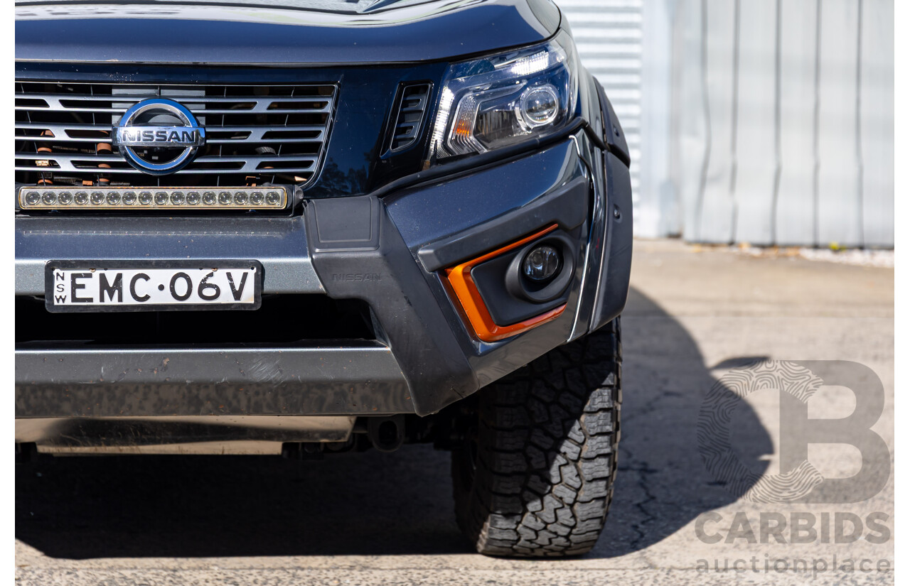 11/2020 Nissan Navara N-Trek Warrior (4x4) D23 Series 4 MY20 Dual Cab P/Up Slate Grey Metallic Twin Turbo Diesel 2.3L