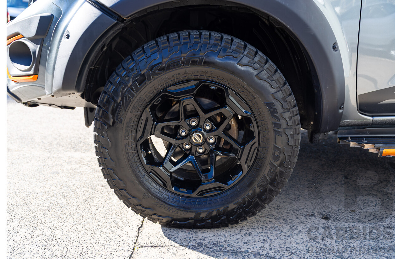 11/2020 Nissan Navara N-Trek Warrior (4x4) D23 Series 4 MY20 Dual Cab P/Up Slate Grey Metallic Twin Turbo Diesel 2.3L
