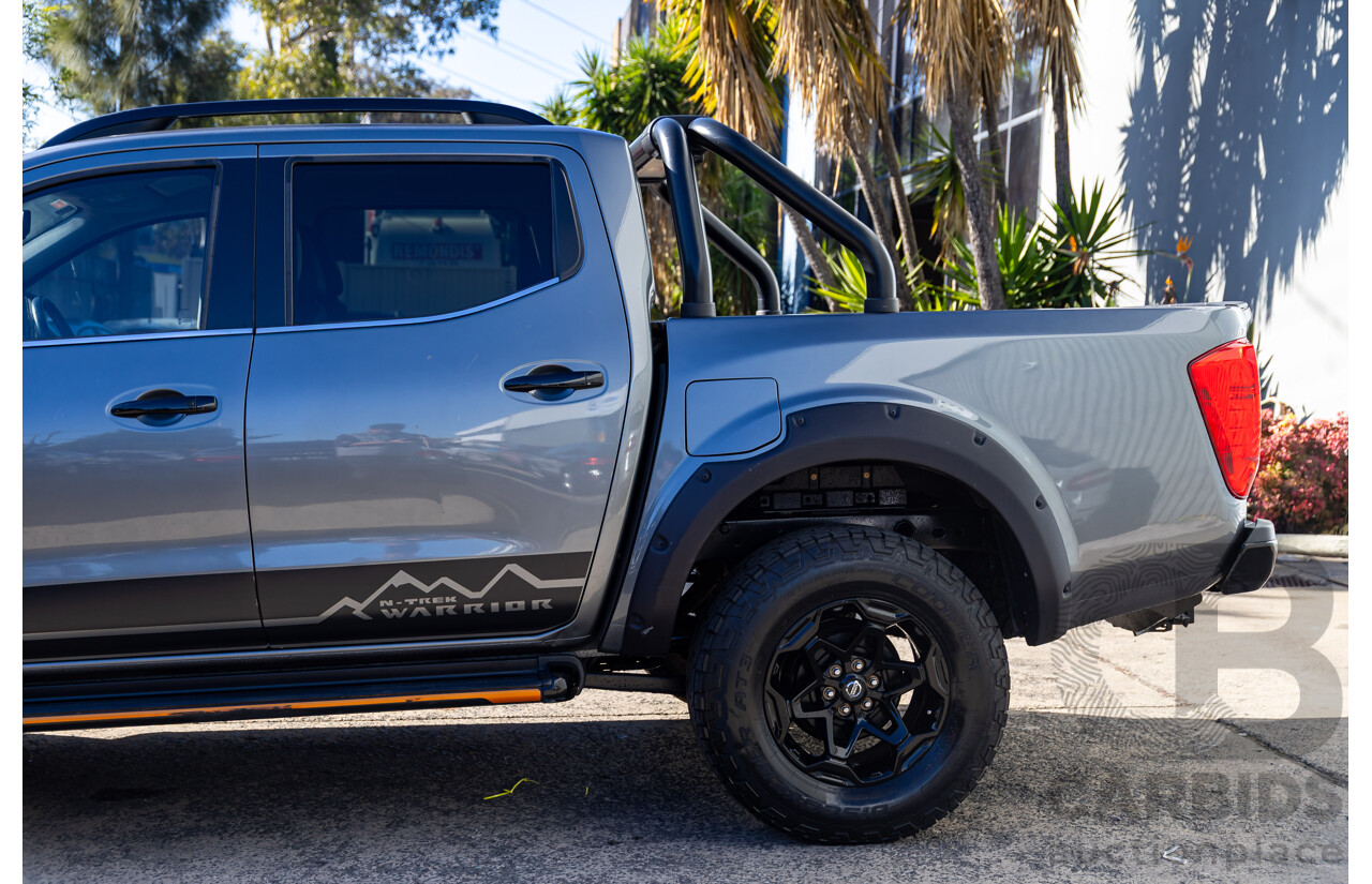 11/2020 Nissan Navara N-Trek Warrior (4x4) D23 Series 4 MY20 Dual Cab P/Up Slate Grey Metallic Twin Turbo Diesel 2.3L