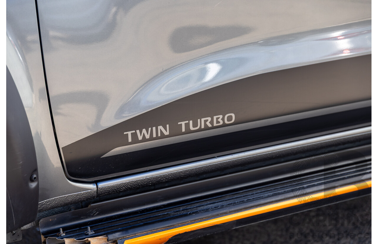 11/2020 Nissan Navara N-Trek Warrior (4x4) D23 Series 4 MY20 Dual Cab P/Up Slate Grey Metallic Twin Turbo Diesel 2.3L