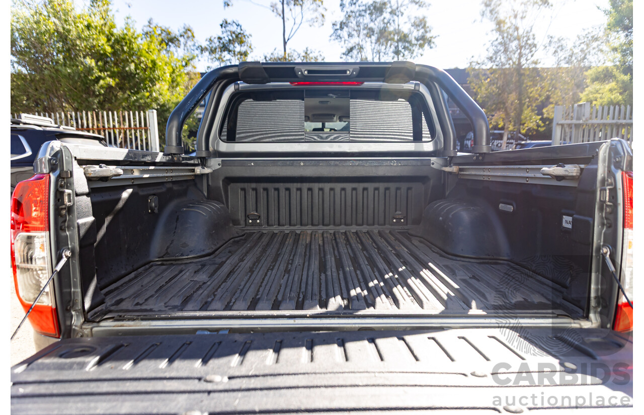 11/2020 Nissan Navara N-Trek Warrior (4x4) D23 Series 4 MY20 Dual Cab P/Up Slate Grey Metallic Twin Turbo Diesel 2.3L