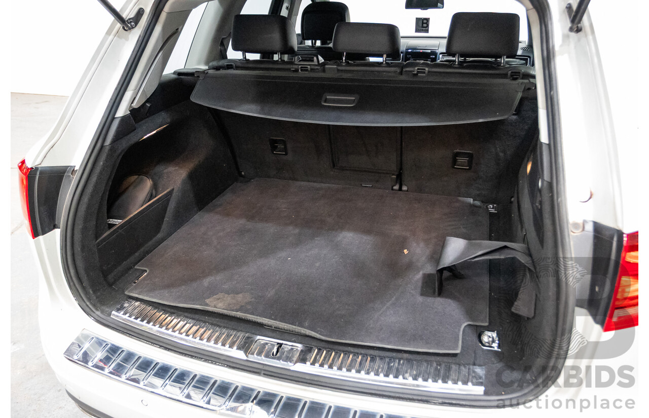 06/2014 Volkswagen Touareg 150 TDI (AWD) 7P MY14 4D Wagon White Turbo Diesel 3.0L