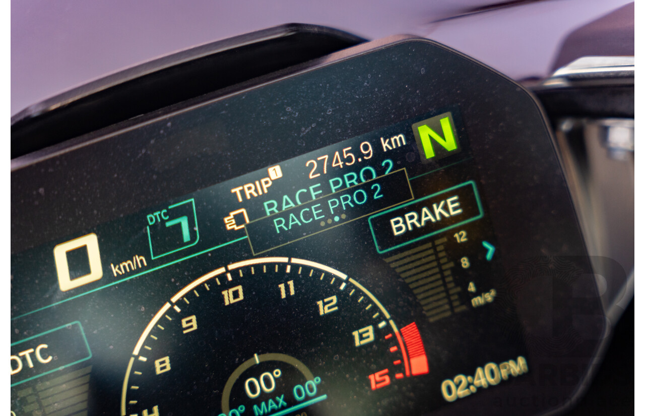 07/2022 BMW S 1000 RR Sport 999cc Super Sport Motorbike Mineral Grey Metallic