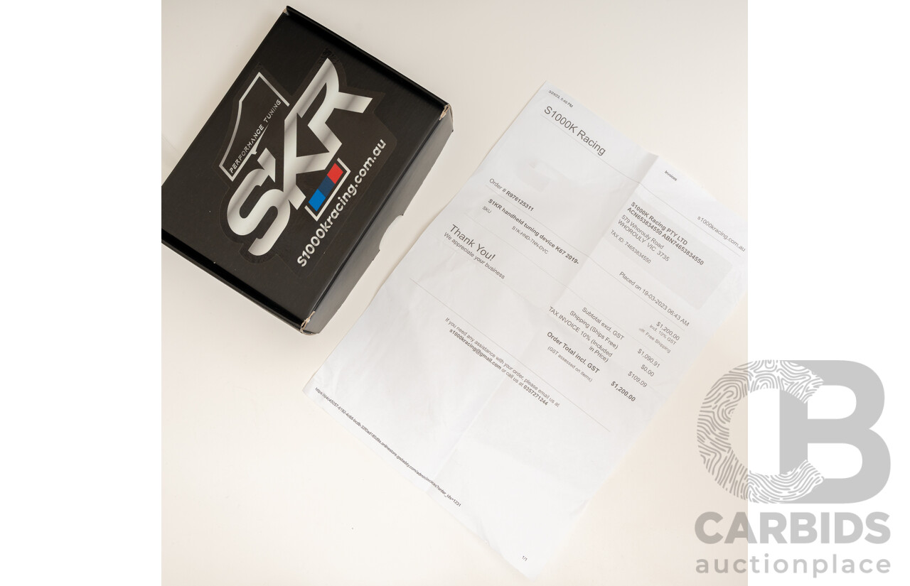 07/2022 BMW S 1000 RR Sport 999cc Super Sport Motorbike Mineral Grey Metallic