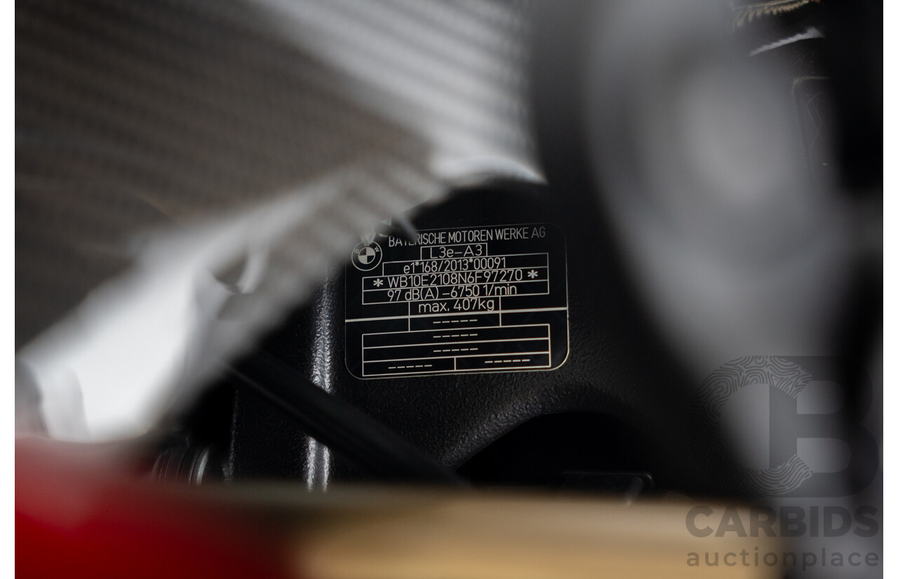 07/2022 BMW S 1000 RR Sport 999cc Super Sport Motorbike Mineral Grey Metallic