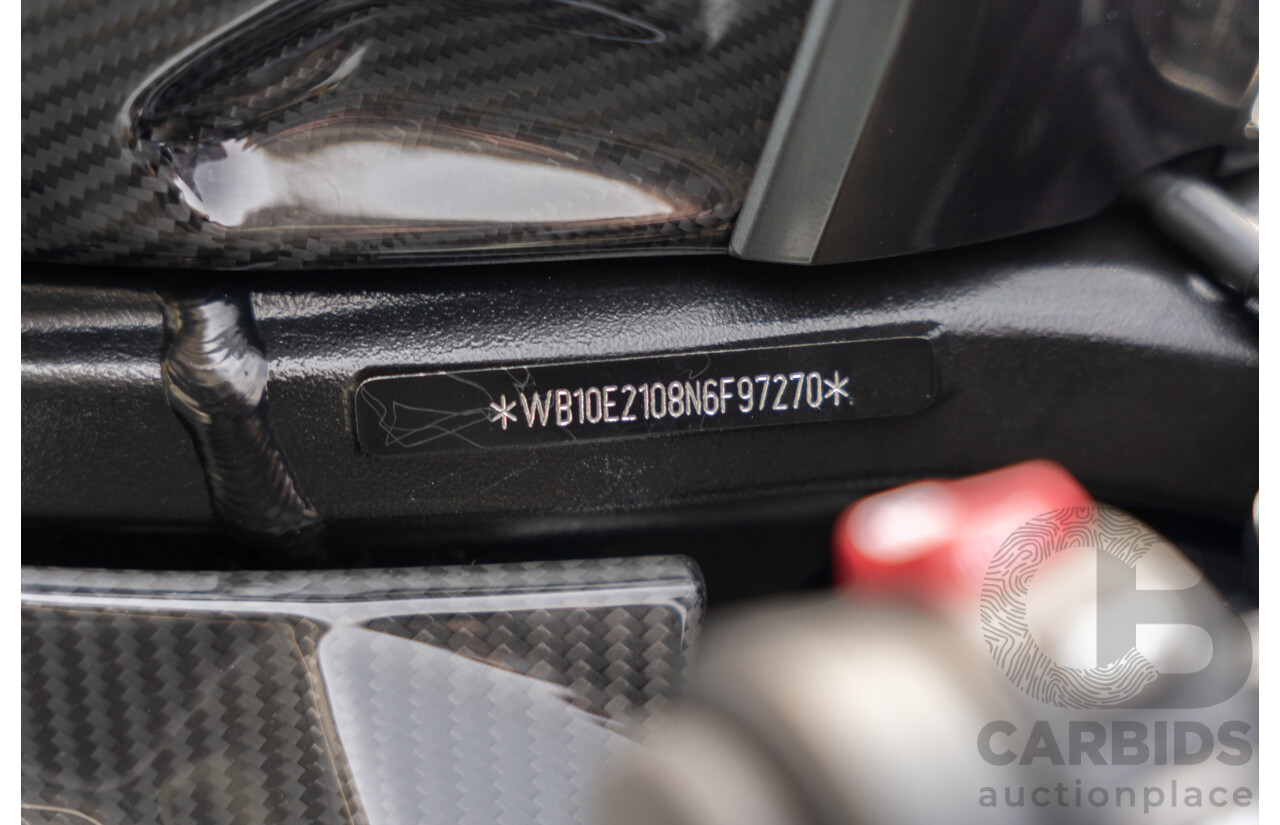 07/2022 BMW S 1000 RR Sport 999cc Super Sport Motorbike Mineral Grey Metallic