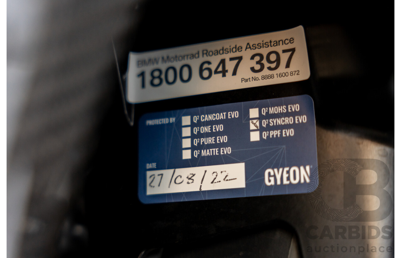 07/2022 BMW S 1000 RR Sport 999cc Super Sport Motorbike Mineral Grey Metallic