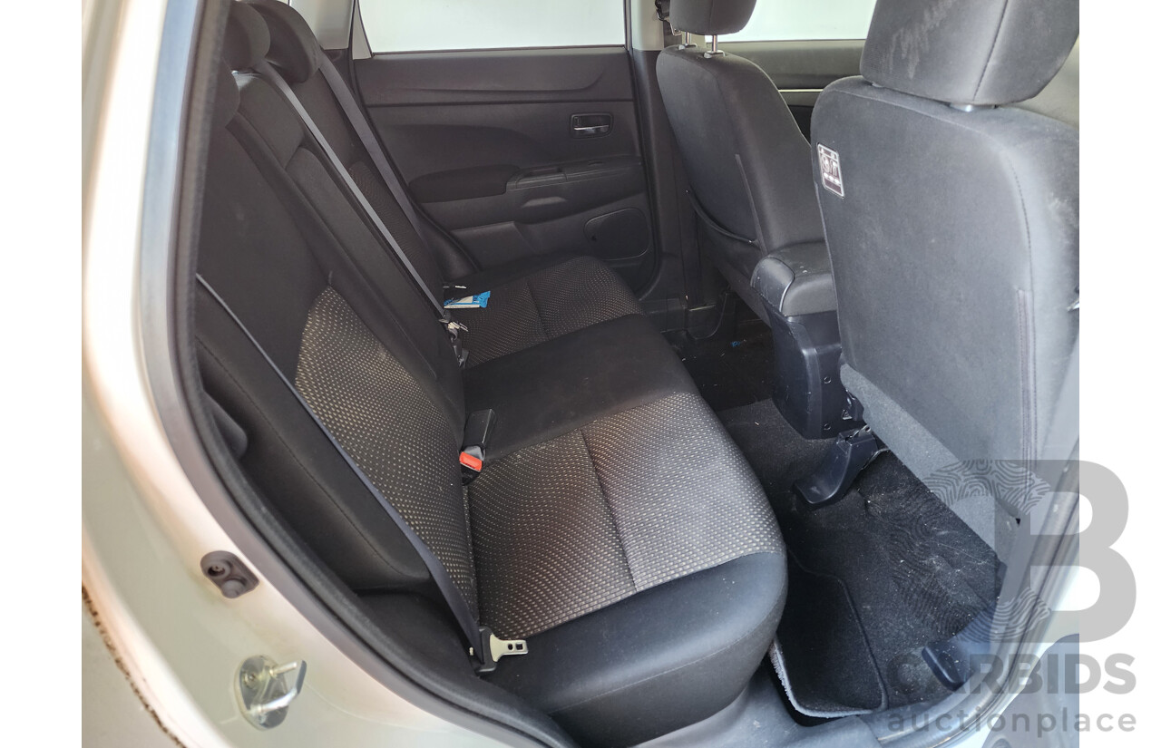 4/2015 Mitsubishi ASX LS (2wd) XB MY15 4d Wagon White 2.0L