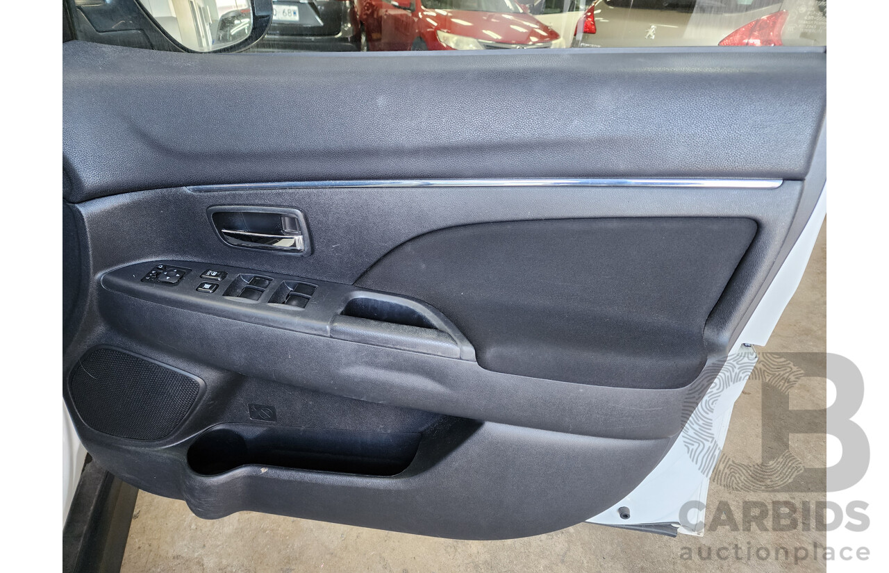 4/2015 Mitsubishi ASX LS (2wd) XB MY15 4d Wagon White 2.0L