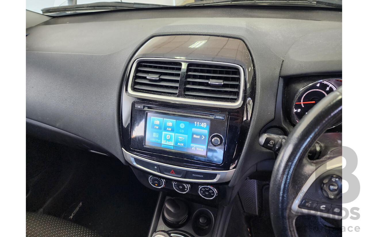 4/2015 Mitsubishi ASX LS (2wd) XB MY15 4d Wagon White 2.0L