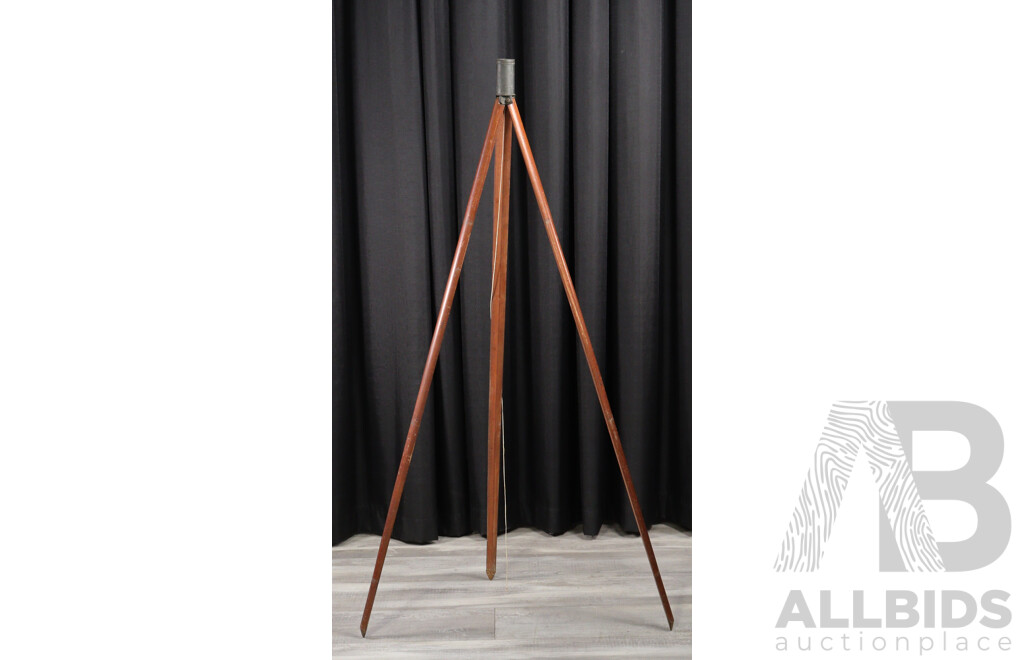 Vintage Timber Tripod Stand