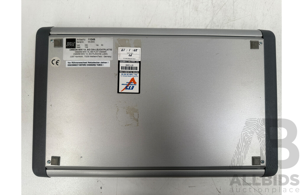 7x Poly TC8 Touch Panels + Just Mini 5000 Light Board + Assorted Power Cables + 1x Stand