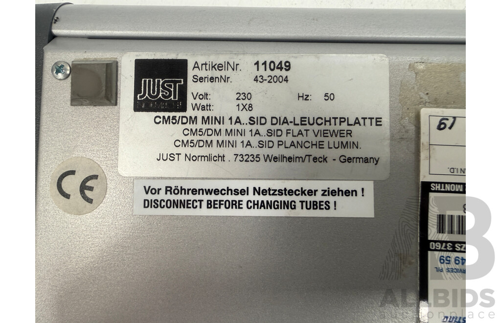 7x Poly TC8 Touch Panels + Just Mini 5000 Light Board + Assorted Power Cables + 1x Stand