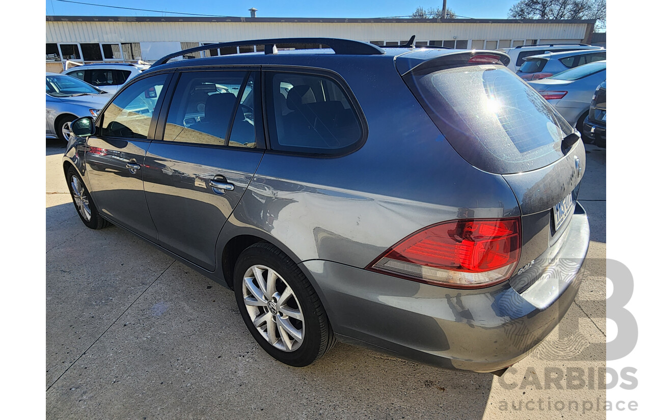 2/2010 Volkswagen Golf 90 TSI Trendline 1K MY10 4d Wagon Grey 1.4L