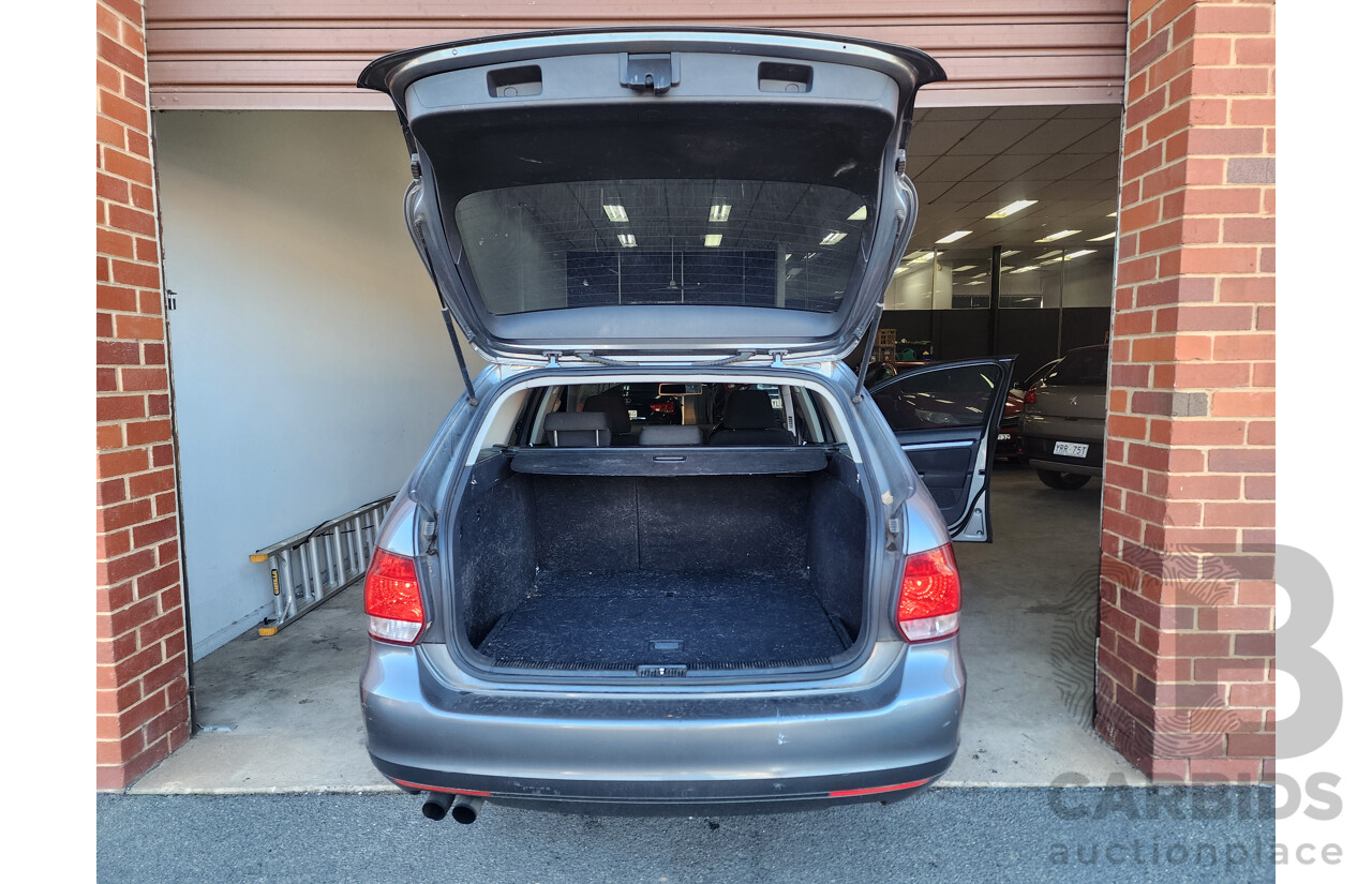 2/2010 Volkswagen Golf 90 TSI Trendline 1K MY10 4d Wagon Grey 1.4L