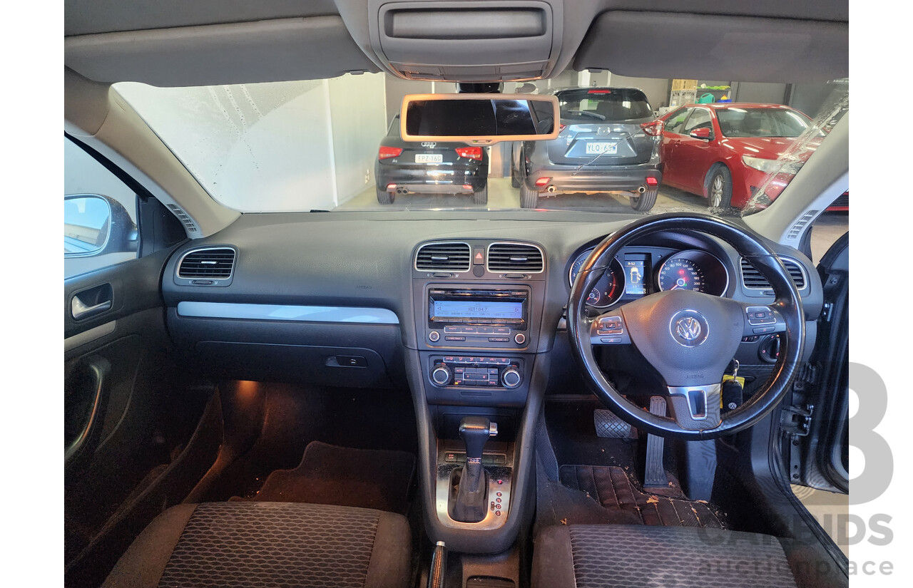 2/2010 Volkswagen Golf 90 TSI Trendline 1K MY10 4d Wagon Grey 1.4L