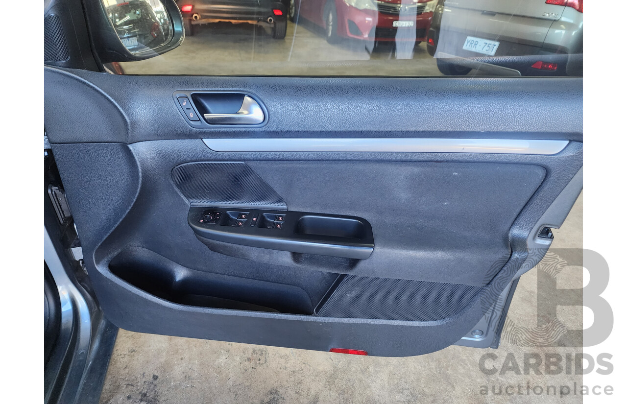 2/2010 Volkswagen Golf 90 TSI Trendline 1K MY10 4d Wagon Grey 1.4L