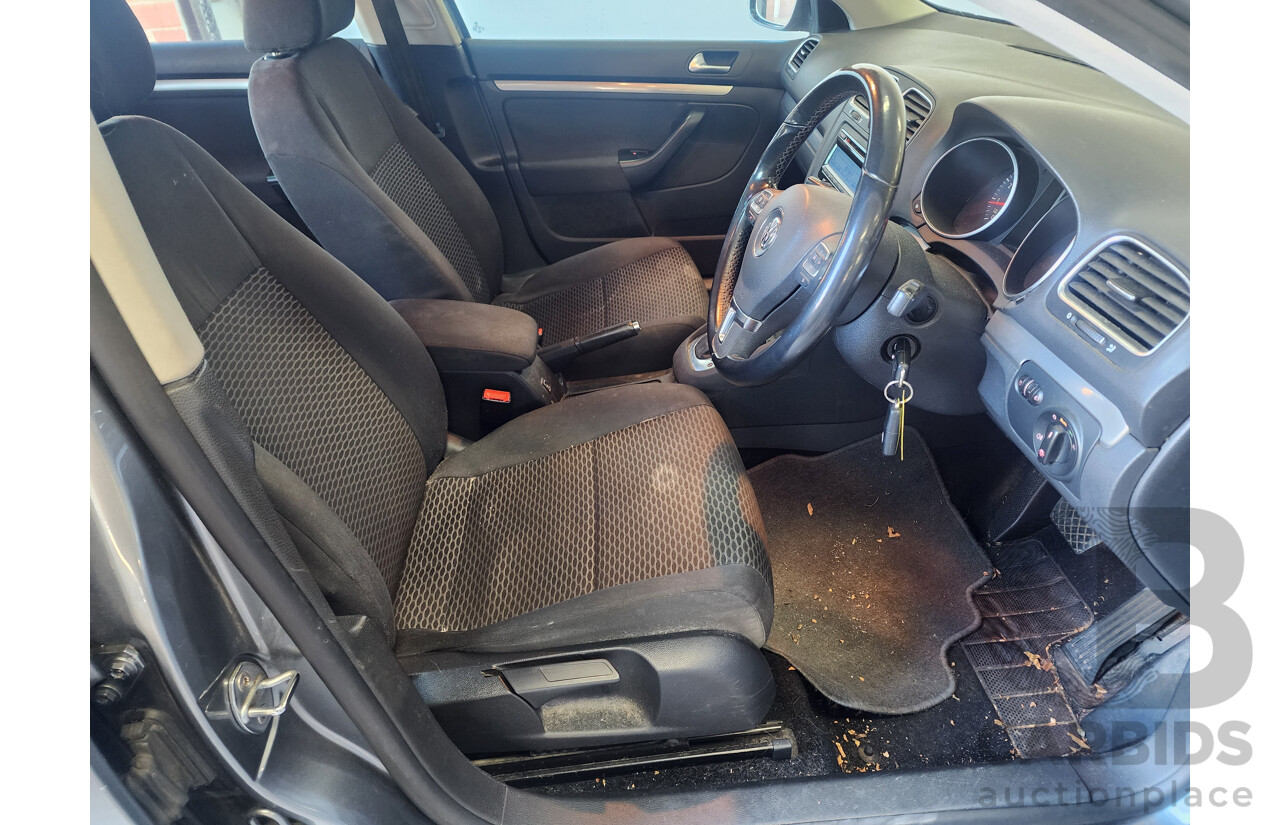 2/2010 Volkswagen Golf 90 TSI Trendline 1K MY10 4d Wagon Grey 1.4L