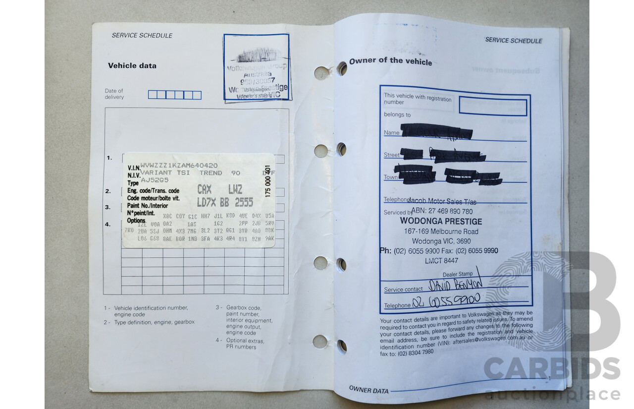 2/2010 Volkswagen Golf 90 TSI Trendline 1K MY10 4d Wagon Grey 1.4L