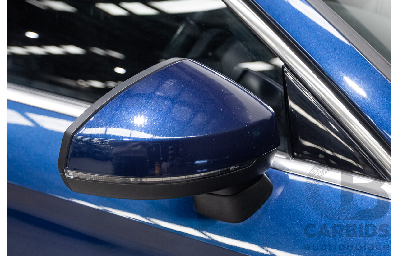 09/2015 Audi A3 1.8 TFSI Ambition Quattro S-Line Pack (AWD) 8V MY16 4D Sedan Scuba Blue Metallic Turbo 1.8L